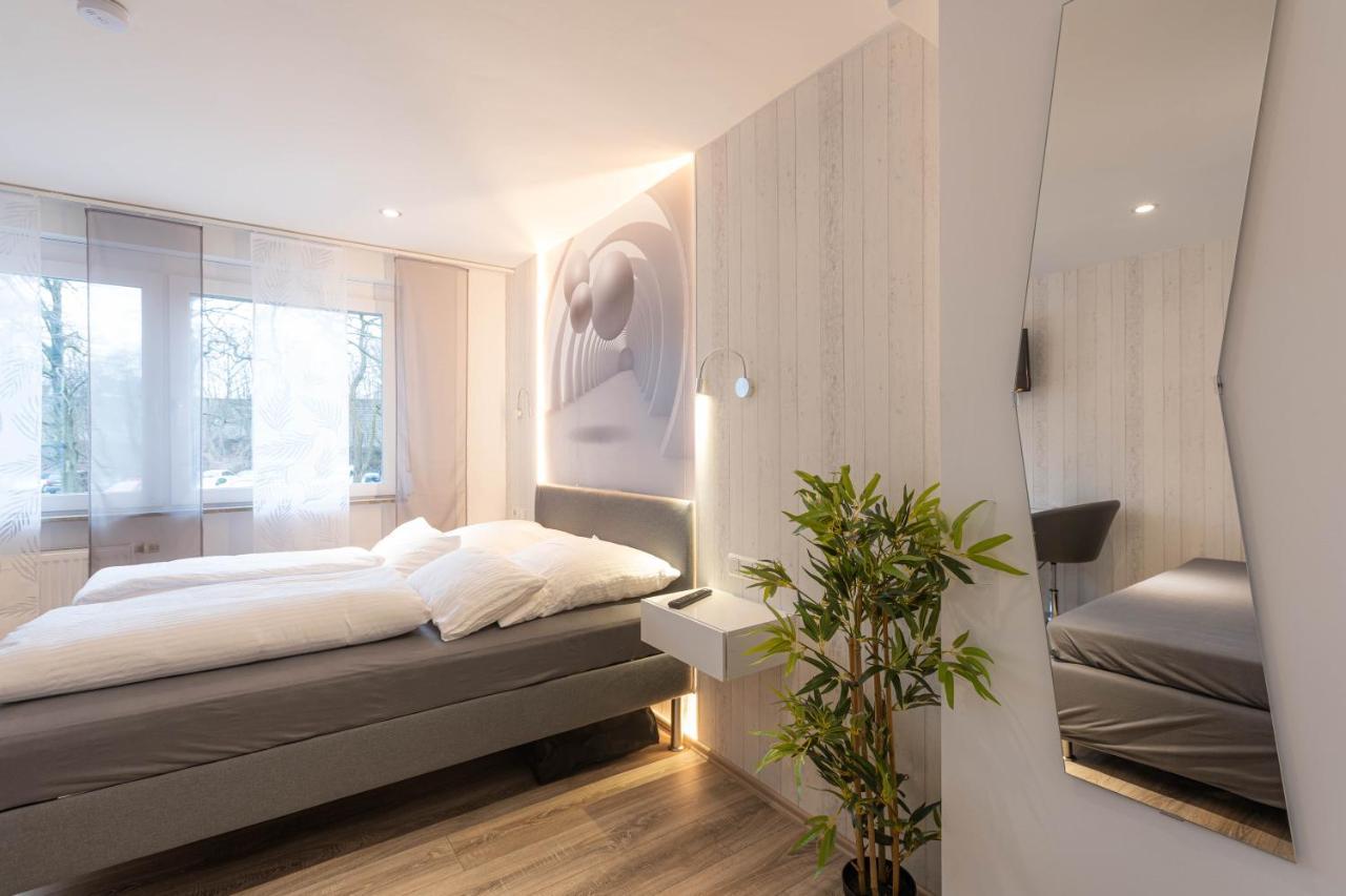 Messe-Hotelzimmer-Einzimmerappartement Leverkusen Ngoại thất bức ảnh