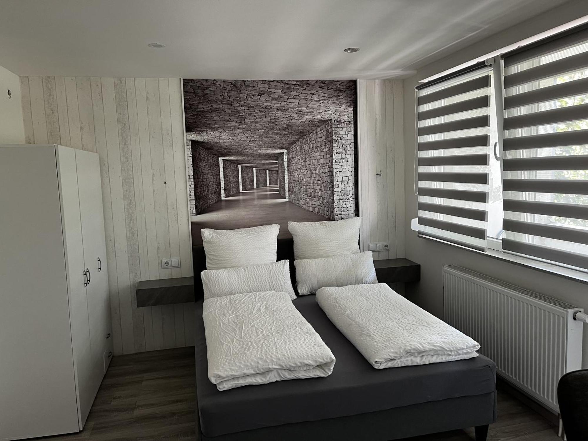 Messe-Hotelzimmer-Einzimmerappartement Leverkusen Phòng bức ảnh